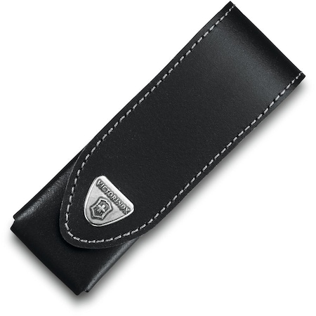 Swiss Army Brands 2023 Victorinox 33246 Swisstool Belt Pouch, Medium Black Leather VIC-4.0523.3-X1